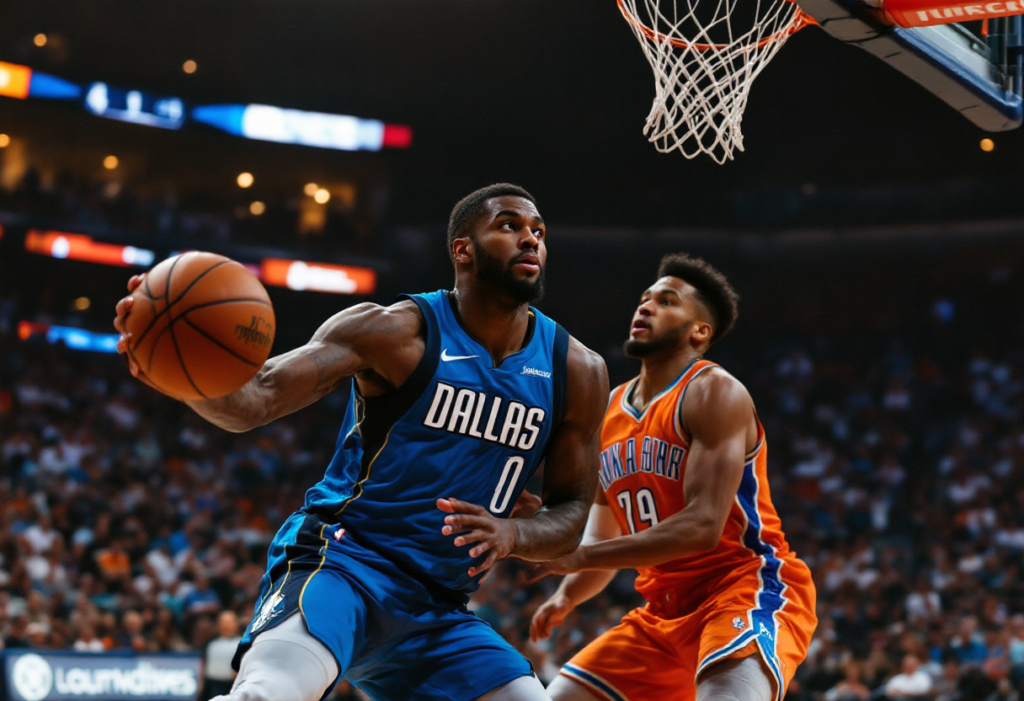 teilnehmer: dallas mavericks gegen oklahoma city thunder spielerstatistiken spiel