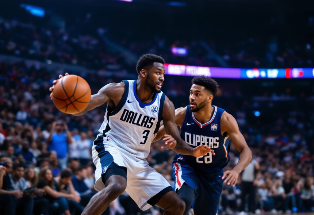 teilnehmer: dallas mavericks gegen clippers spielerstatistiken spiel