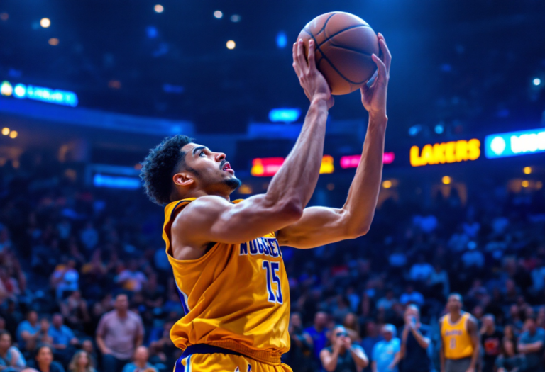 teilnehmer: denver nuggets gegen lakers spielerstatistiken spiel